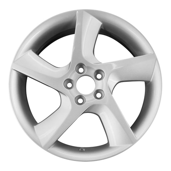 2011 volvo xc70 wheel 18 silver aluminum 5 lug w70364s 6