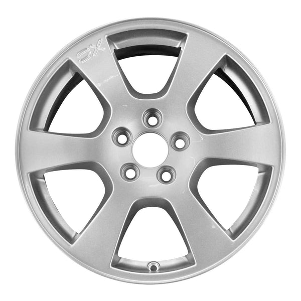 2011 volvo xc60 wheel 17 silver aluminum 5 lug w70365s 2