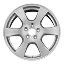 2010 volvo xc60 wheel 17 silver aluminum 5 lug w70365s 1
