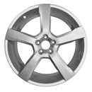 2011 volvo xc90 wheel 20 silver aluminum 5 lug w70376s 1