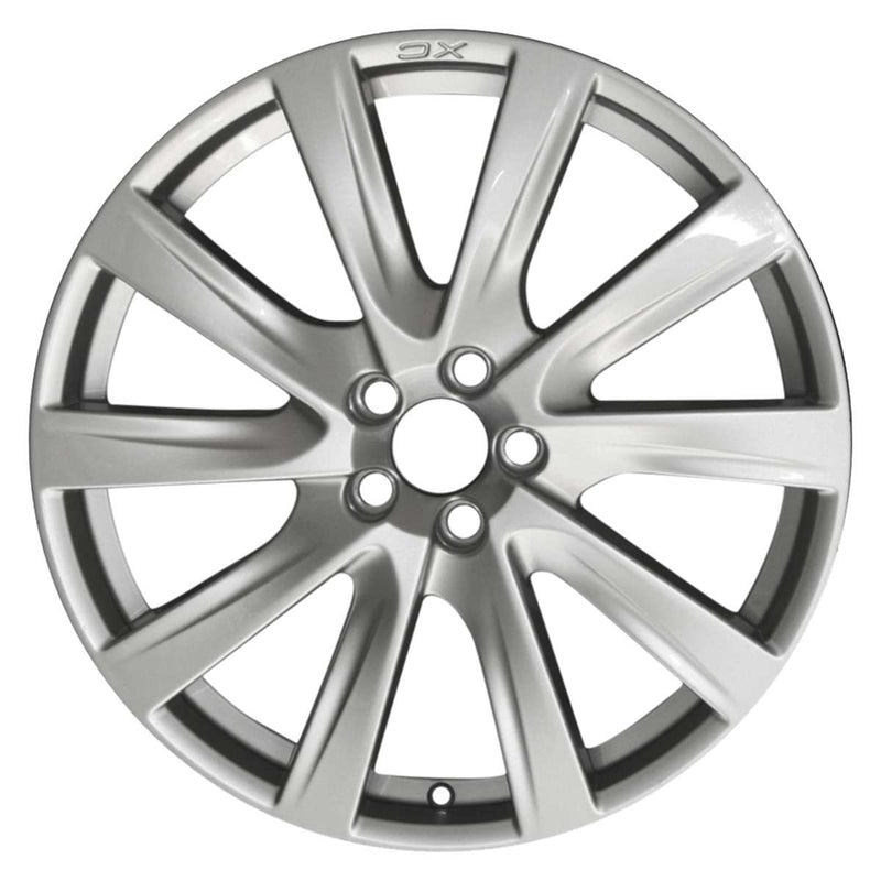 2014 volvo xc60 wheel 20 silver aluminum 5 lug w70399s 1