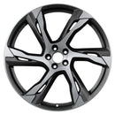 2017 volvo xc90 wheel 22 machined charcoal aluminum 5 lug w70409mc 3