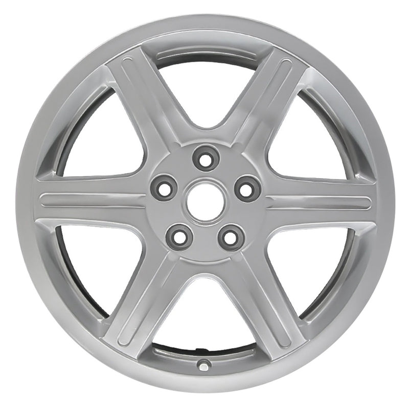 2007 saturn ion wheel 17 silver aluminum 5 lug w7041s 2