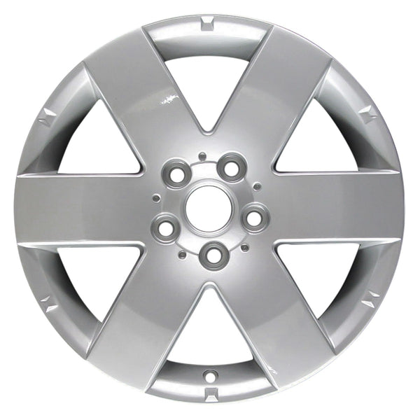 2012 chevrolet captiva wheel 17 silver aluminum 5 lug w7055s 1