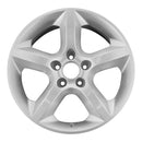 2009 saturn astra wheel 17 silver aluminum 5 lug w7059s 2