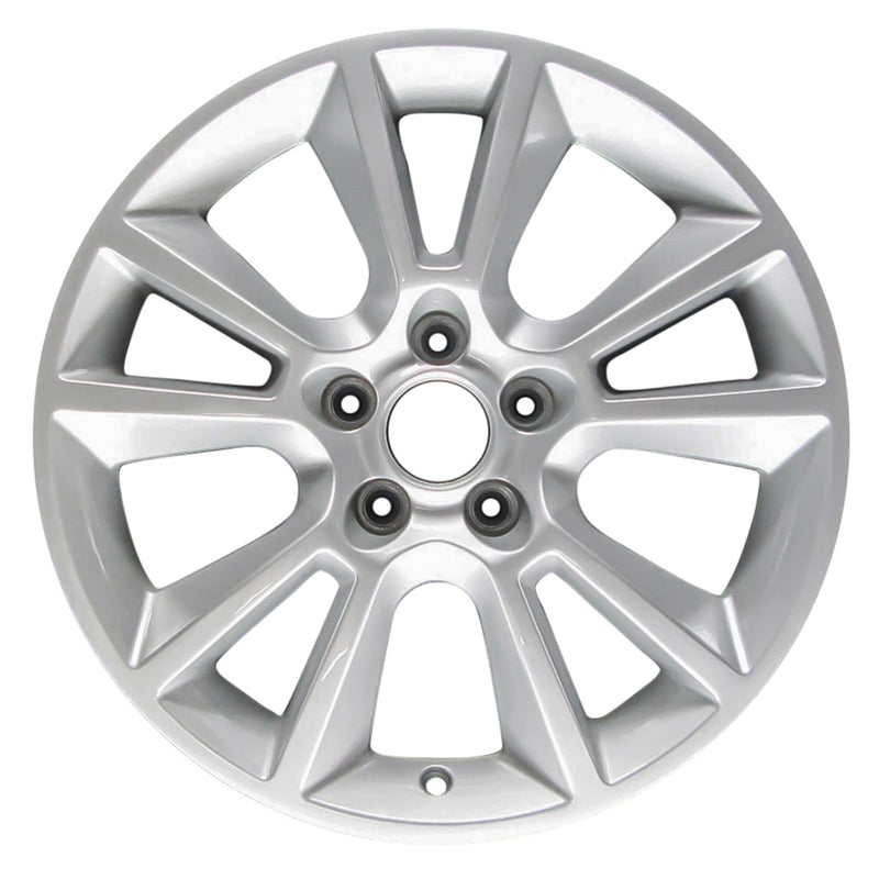 2008 pontiac g6 wheel 17 silver aluminum 5 lug w7060s 3