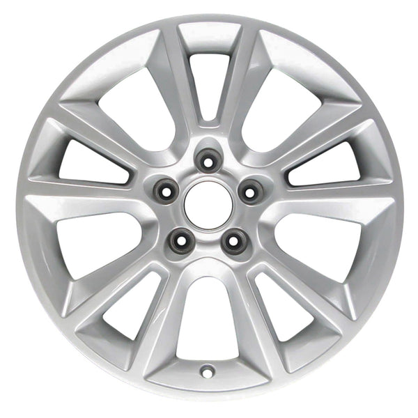 2009 saturn astra wheel 17 silver aluminum 5 lug w7060s 2
