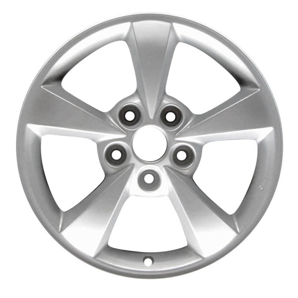 2006 hyundai azera wheel 16 silver aluminum 5 lug w70719as 1