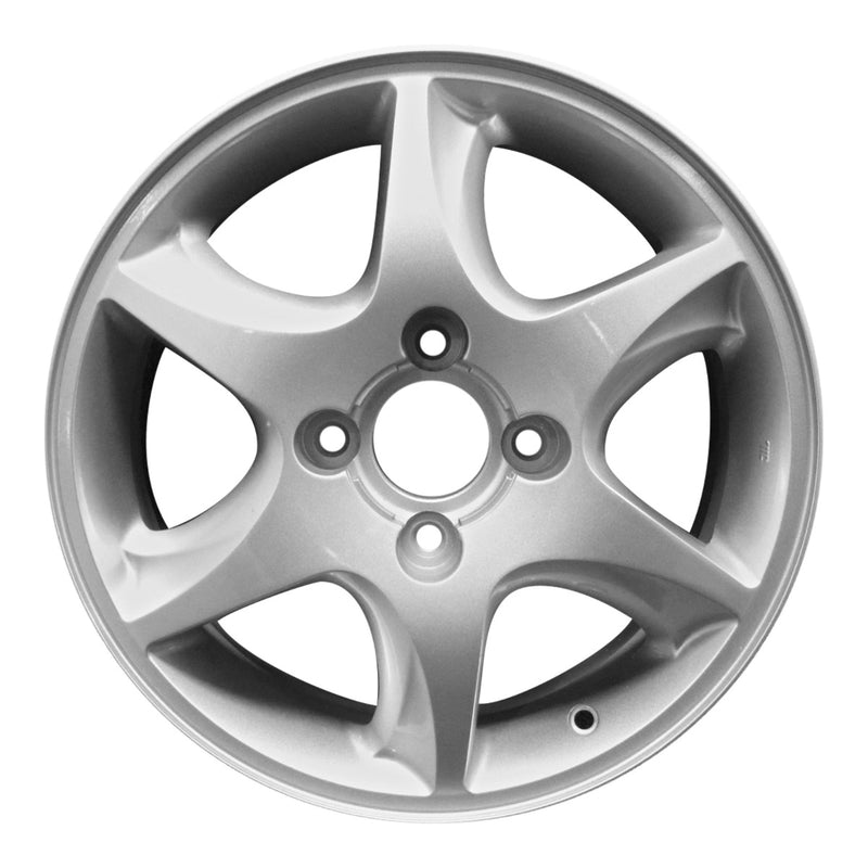 2005 hyundai sonata wheel 16 silver aluminum 4 lug w70732s 1