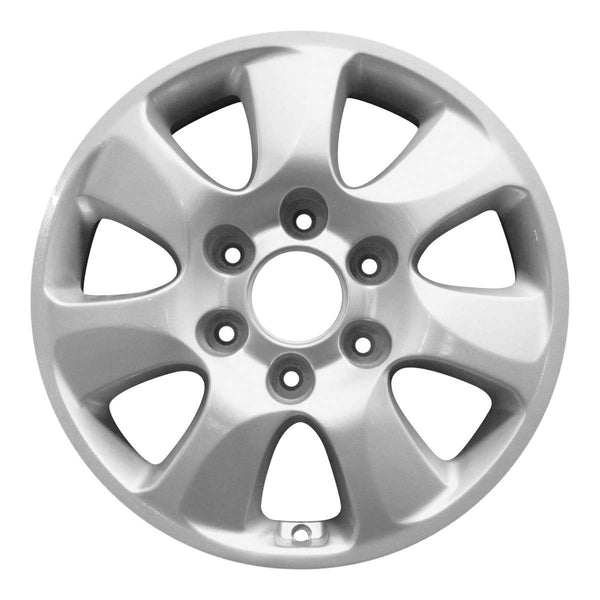 2007 hyundai entourage wheel 17 silver aluminum 6 lug w70735s 3