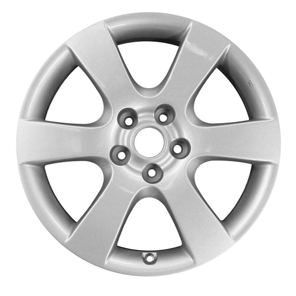 2009 hyundai santa wheel 18 silver aluminum 5 lug rw70742s 3