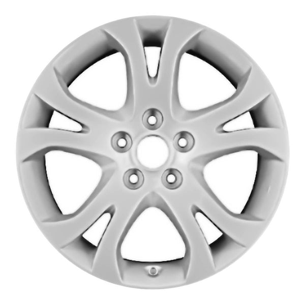 2011 hyundai veracruz wheel 17 silver aluminum 5 lug w70746as 5