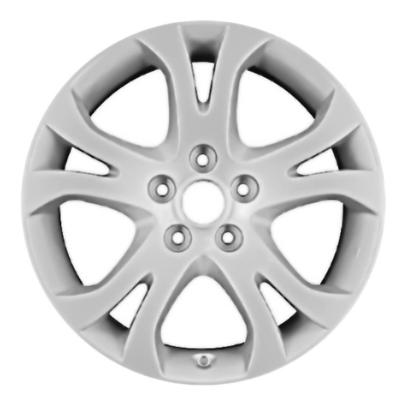 2011 hyundai veracruz wheel 17 silver aluminum 5 lug w70746as 5