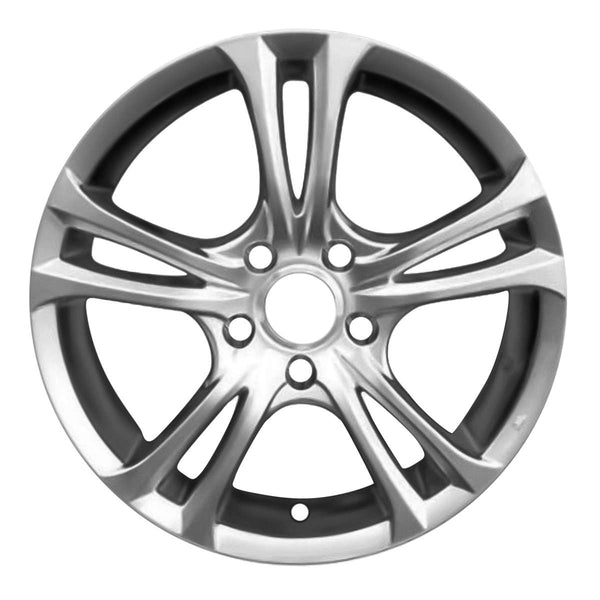 2010 hyundai elantra wheel 17 hyper aluminum 5 lug w70749h 4