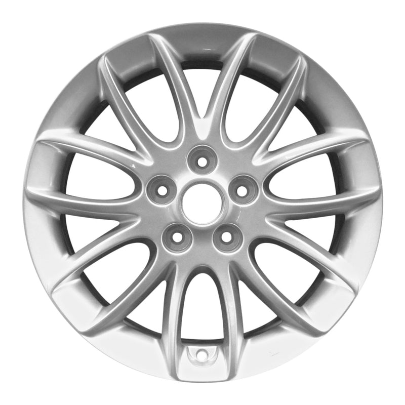 2011 hyundai genesis wheel 17 silver aluminum 5 lug w70770s 3