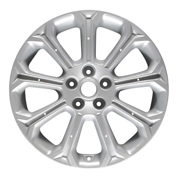 2012 hyundai genesis wheel 18 silver aluminum 5 lug w70772s 4
