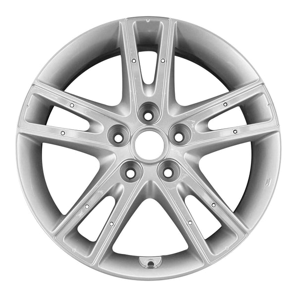 2010 hyundai elantra wheel 17 silver aluminum 5 lug w70778s 2