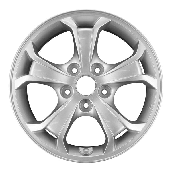 2009 hyundai tucson wheel 16 silver aluminum 5 lug w70781s 1