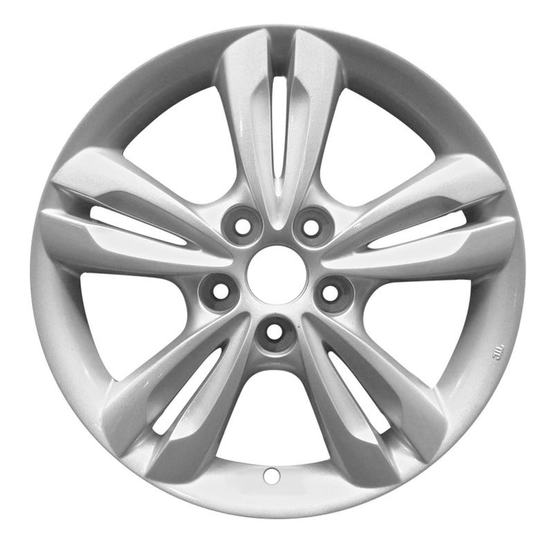 2014 hyundai tucson wheel 17 silver aluminum 5 lug w70794as 5