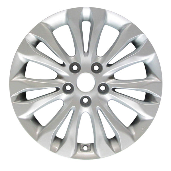 2011 hyundai azera wheel 17 silver aluminum 5 lug w70797s 1