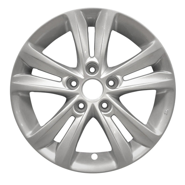 2014 hyundai sonata wheel 16 silver aluminum 5 lug w70802as 4