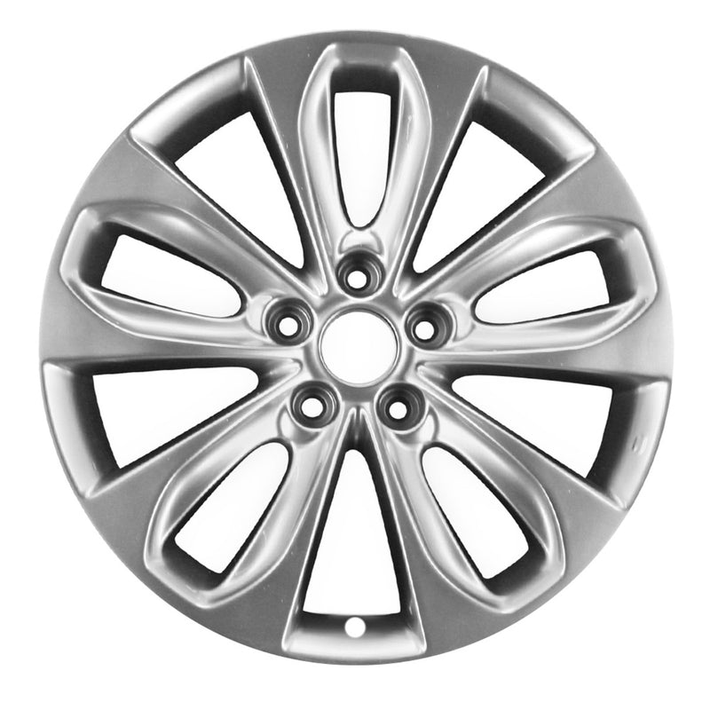 2011 hyundai sonata wheel 18 hyper aluminum 5 lug w70804ah 2