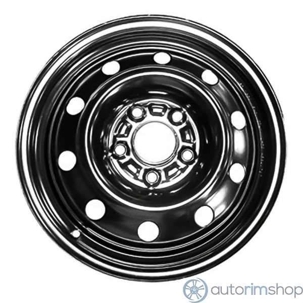 2014 hyundai elantra wheel 15 black steel 5 lug w70805ab 9