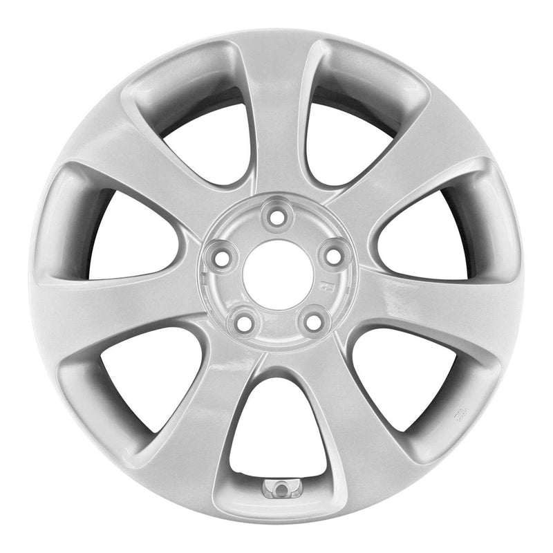 2013 hyundai elantra wheel 17 silver aluminum 5 lug w70807s 3