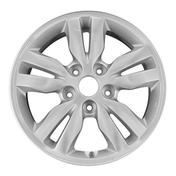 2009 hyundai tucson wheel 16 silver aluminum 5 lug w70821s 2