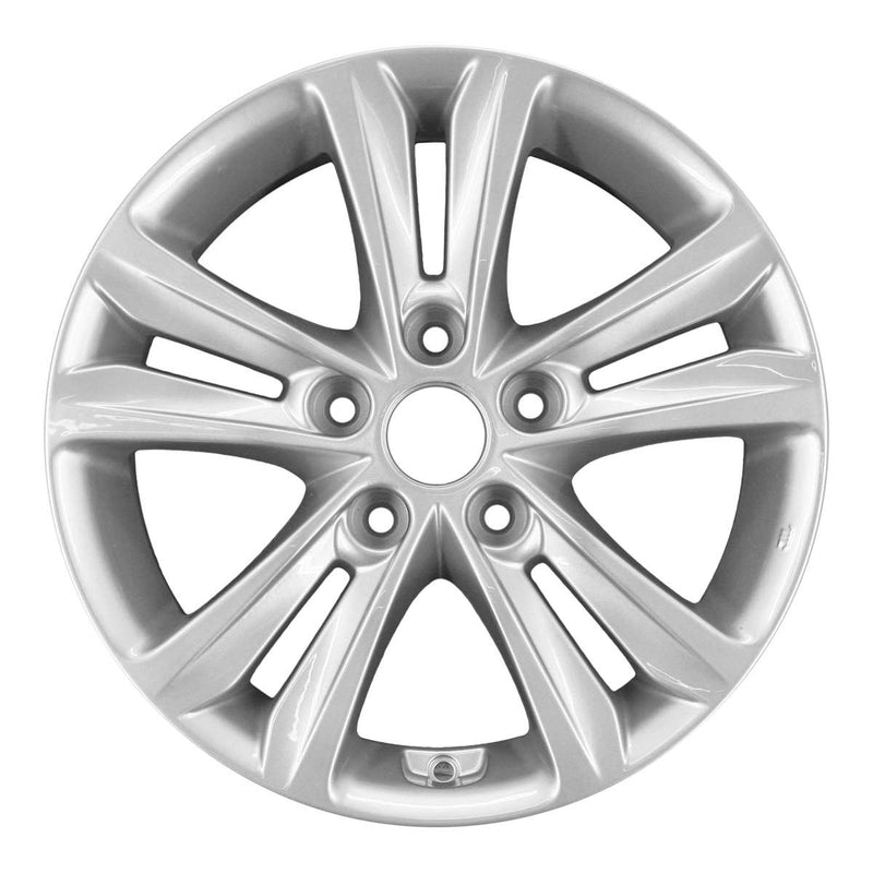 2015 hyundai elantra wheel 16 silver aluminum 5 lug w70837as 3