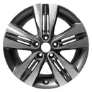 2014 hyundai tucson wheel 18 machined charcoal aluminum 5 lug w70857mc 1