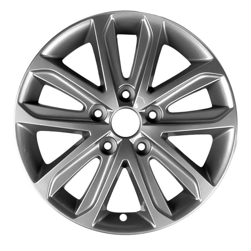 2014 hyundai elantra wheel 16 charcoal aluminum 5 lug w70859ac 1