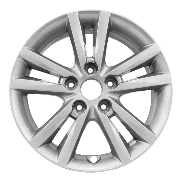 2015 hyundai sonata wheel 16 silver aluminum 5 lug w70866s 1