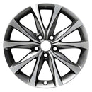 2015 hyundai azera wheel 18 machined charcoal aluminum 5 lug w70868mc 1