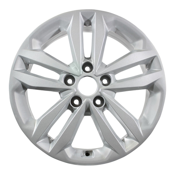 2017 hyundai elantra wheel 17 silver aluminum 5 lug w70883s 2