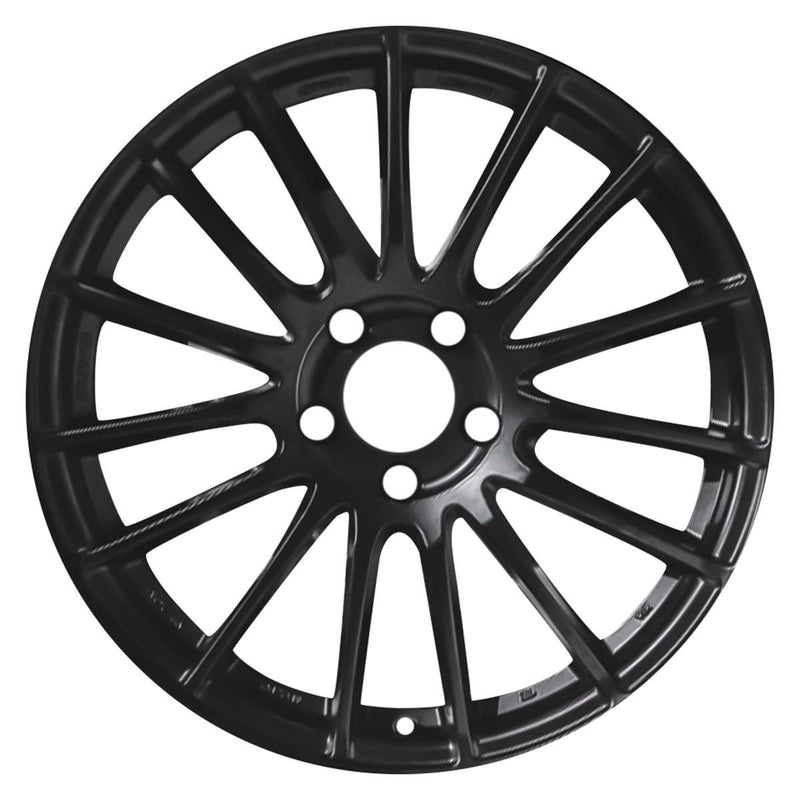 2016 hyundai veloster wheel 18 black aluminum 5 lug w70893b 1