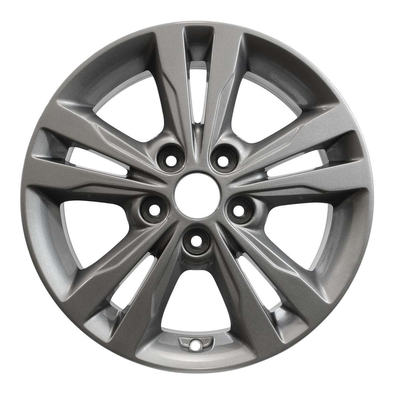 2018 hyundai elantra wheel 16 charcoal aluminum 5 lug w70902c 3