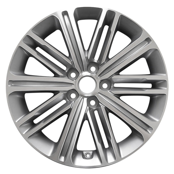 2018 hyundai genesis wheel 18 machined silver aluminum 5 lug w70938ms 3