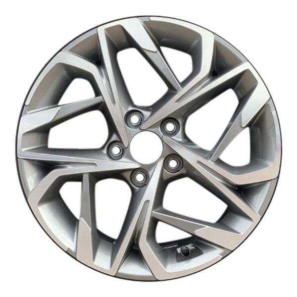 2022 hyundai sonata wheel 17 machined charcoal aluminum 5 lug w70984mc 3