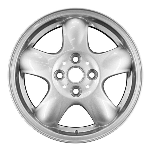 2013 mini cooper wheel 15 silver aluminum 4 lug w71183s 11