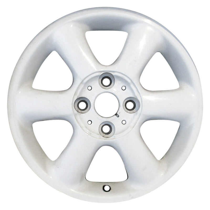 2011 mini cooper wheel 15 white aluminum 4 lug w71191w 4