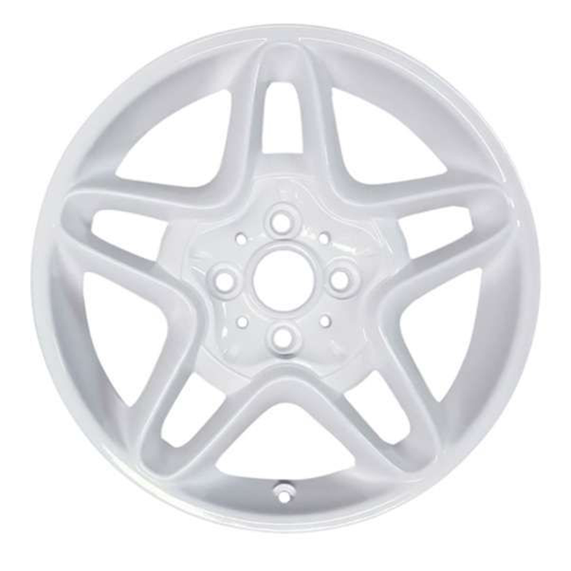 2008 mini cooper wheel 16 white aluminum 4 lug w71193w 2