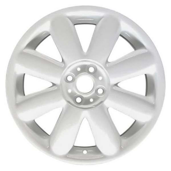 2011 mini cooper wheel 17 white aluminum 4 lug w71195w 4