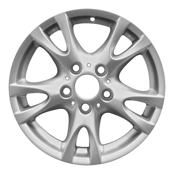 2010 bmw 128i wheel 16 silver aluminum 5 lug w71287s 5