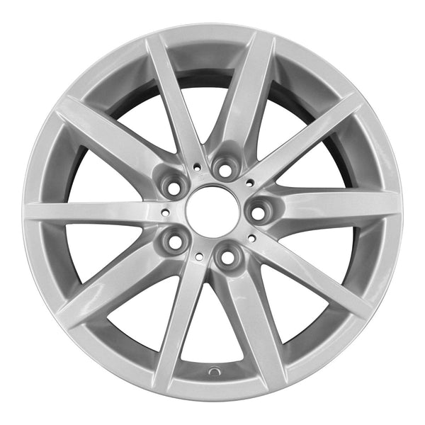 2010 bmw 335i wheel 17 silver aluminum 5 lug w71316s 26