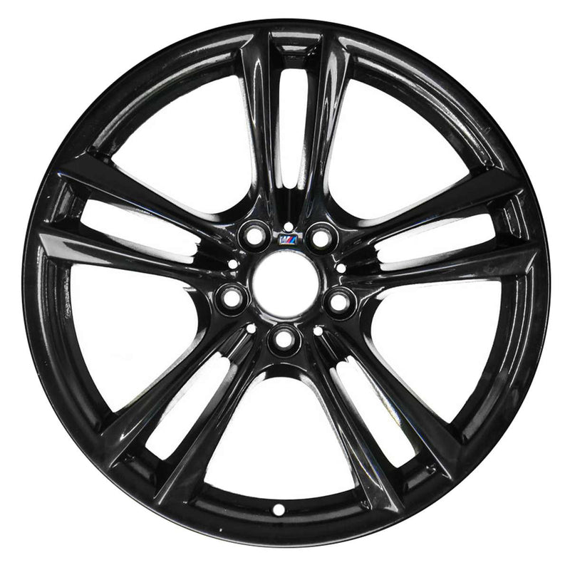 2013 bmw activehybrid wheel 20 gloss black aluminum 5 lug w71379b 8