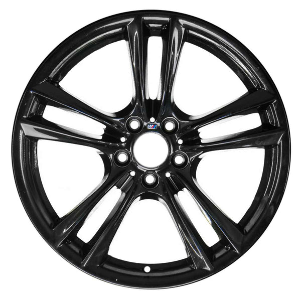 2015 bmw 535i wheel 20 gloss black aluminum 5 lug w71379b 16