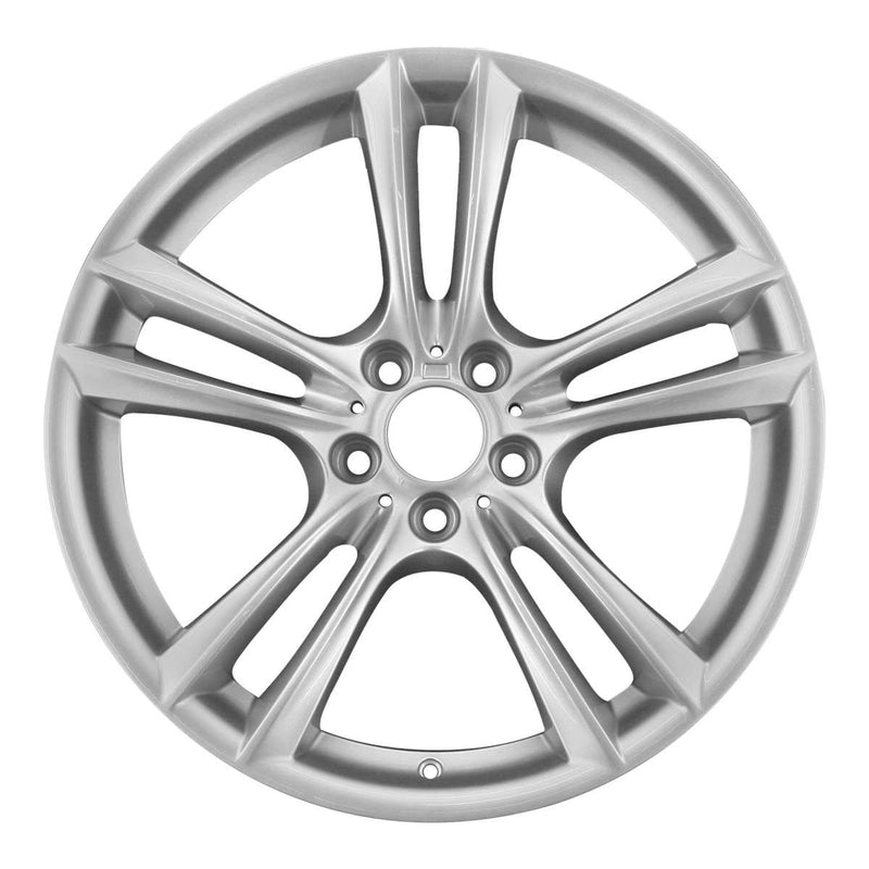 2010 bmw 750lxi wheel 20 silver aluminum 5 lug w71379s 38