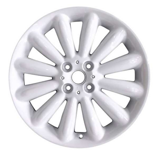 2014 mini cooper wheel 17 white aluminum 4 lug w71400w 10