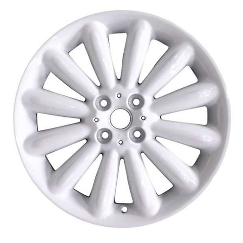 2013 mini cooper wheel 17 white aluminum 4 lug w71400w 9